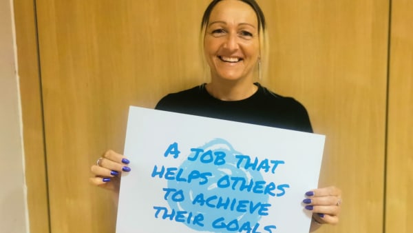 From joinery to social care - Heather's story
